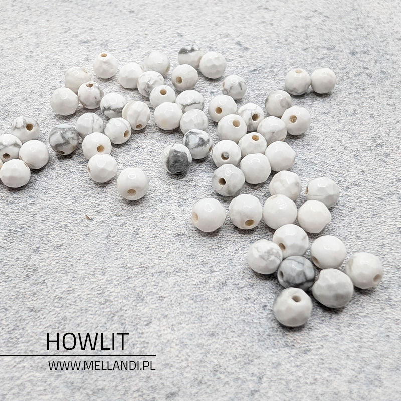 bransoletka z howlitem