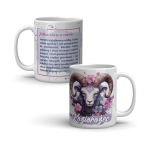 kubek znak zodiaku koziorożec