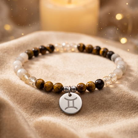 bransoletka znak zodiaku bliźnięta