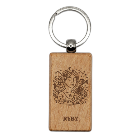 brelok zodiakalny ryby