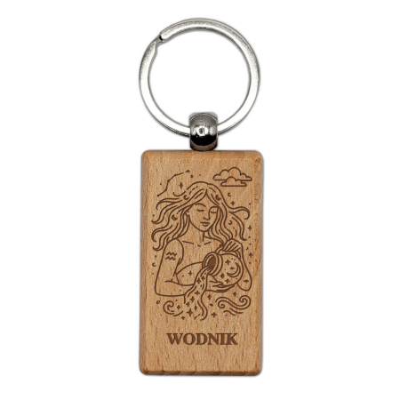 brelok zodiakalny wodnik