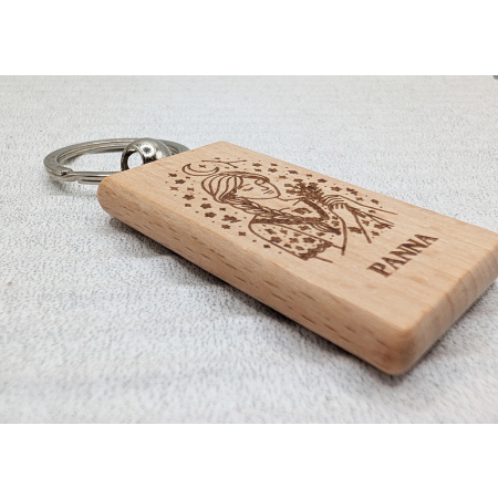 brelok drewniany znak zodiaku