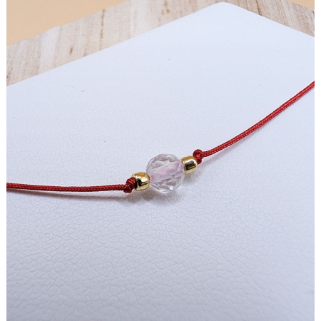 bransoletka kryształ górski