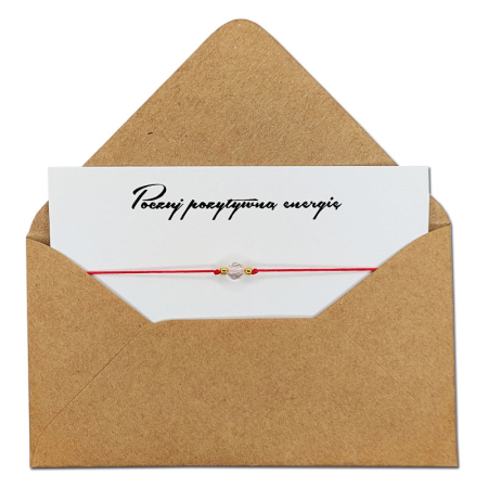 bransoletka kryształ górski