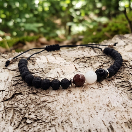 męska Bransoletka znak zodiaku Koziorożec