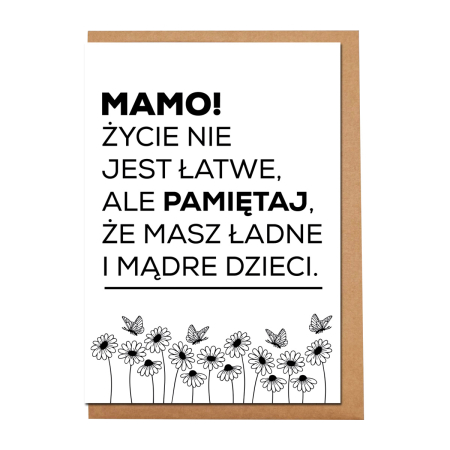kartka na dzień mamy
