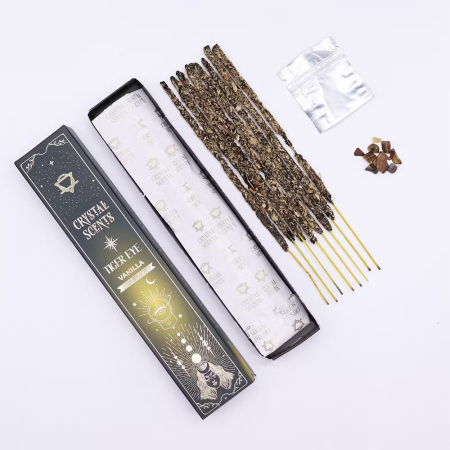 kadzidełka ręcznie zwijane tygrysie oko + vanilla