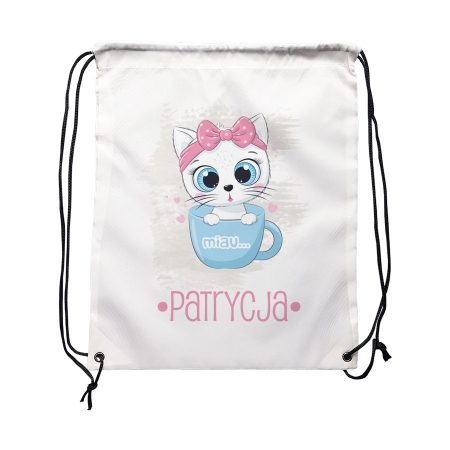Plecak dla dziewczynki do przedszkola – Kotek